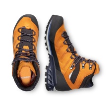 Mammut Wanderschuhe Kento Advanced High GTX (Bergstiefel bedingt steigeisenfest, wasserdicht) gelb/schwarz Herren